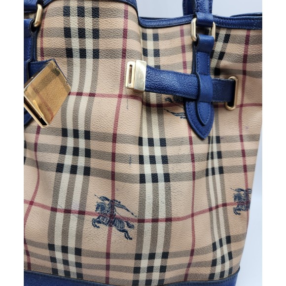 BURBERRY 2Way Handbag Satchel 176BURXAJE - Picture 5 of 16